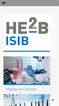Mobile Screenshot of isib.be